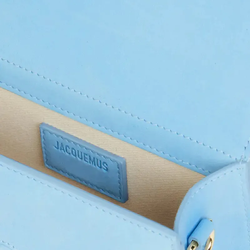 Jacquemus Le Bambino Mini Flap Bag Light Blue-3