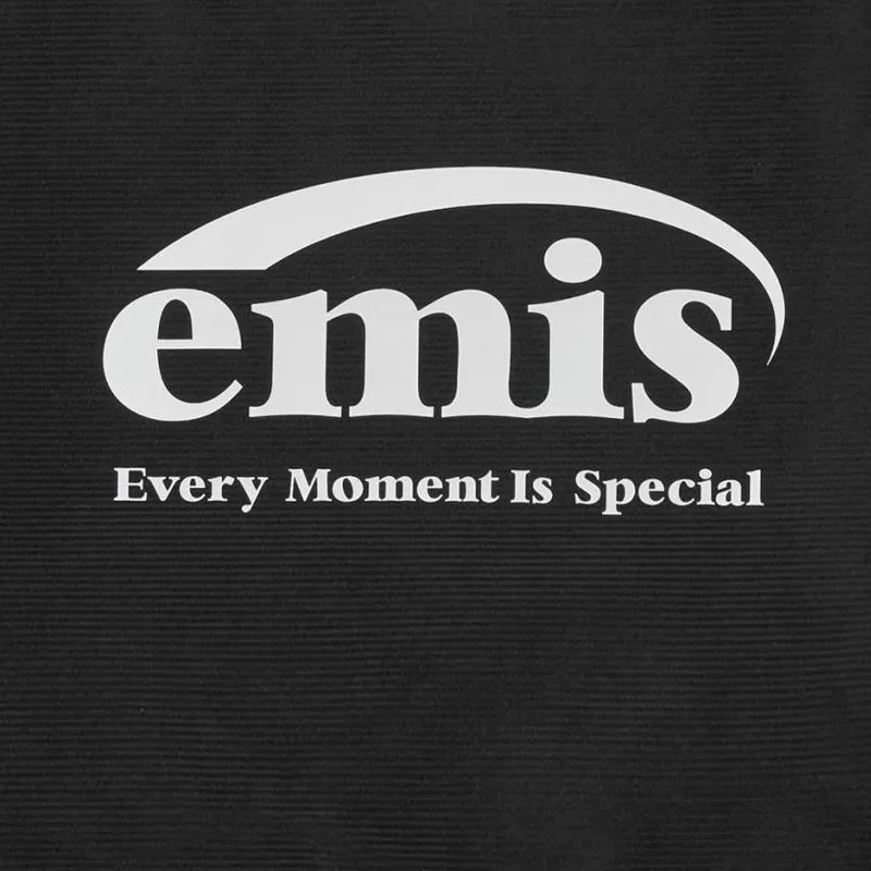 Emis Cotton Tote Bag, Shopping Bag, Handbag, Shoulder Bag Women's Black-2