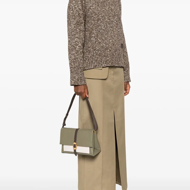 COCCINELLE Dorian Tricolor Small Shoulder Bag-2