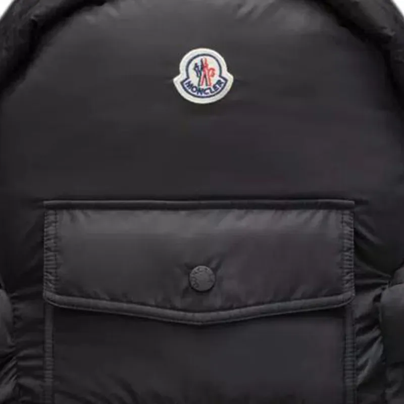 Moncler New Legere Nylon Backpack Men's Black-3