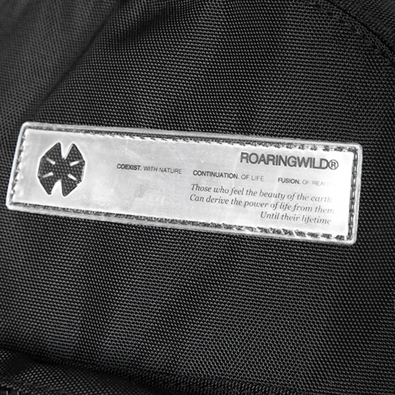 ROARINGWILD Backpacks Black-4
