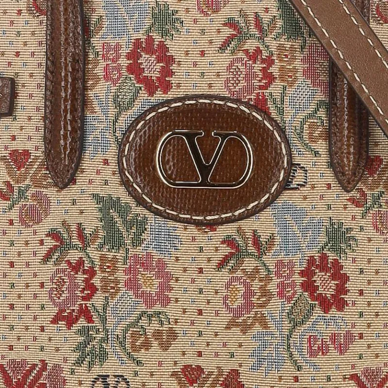 Valentino Antibes VLogo Signature Small Tote Bag-4