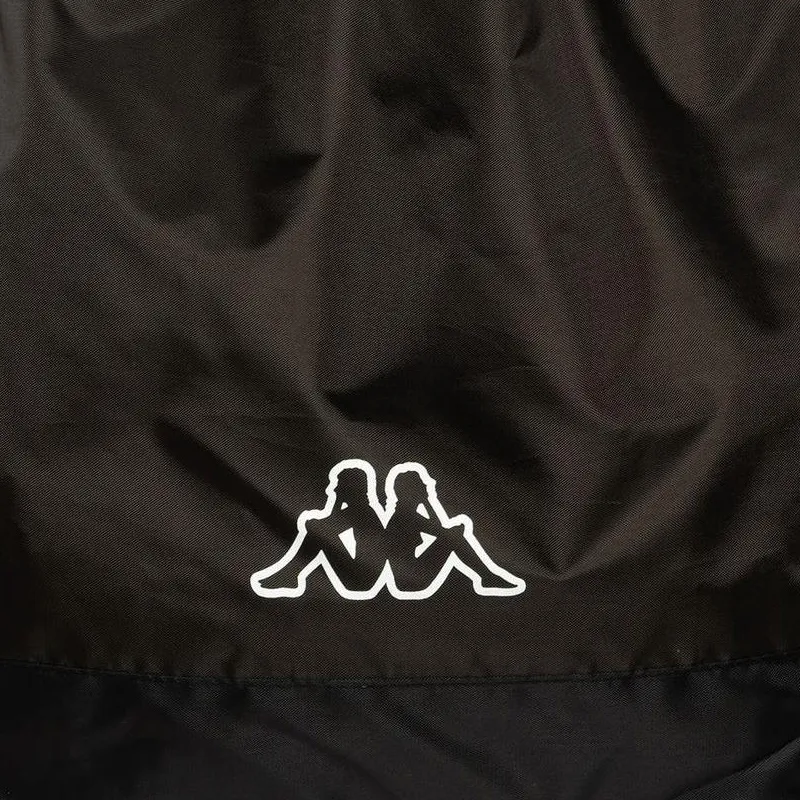 Kappa Polyester Backpack Small Size Unisex Black Mamba-1
