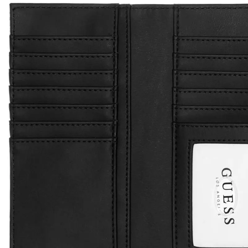 GUESS Artificial Leather Clutch Women's Marine Blue-4
