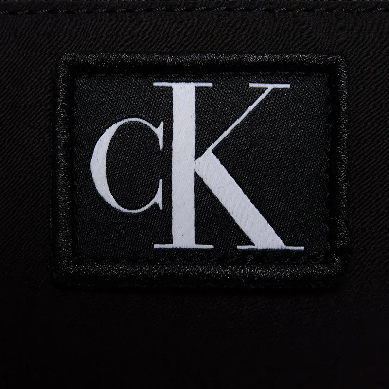 CALVIN KLEIN Recycled Nylon Crossbody Bag, Shoulder Bag Regular Women's Black-4