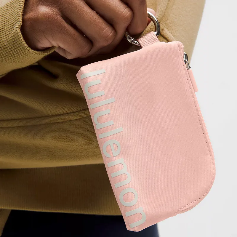 Lululemon Polyester Card Holder Regular Women's Light Pink & White Opal-4