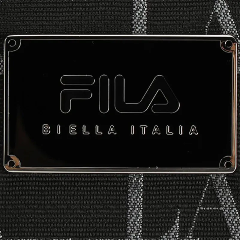 FILA MODERN HERITAGE Fabric Crossbody Bag Women's Black-4
