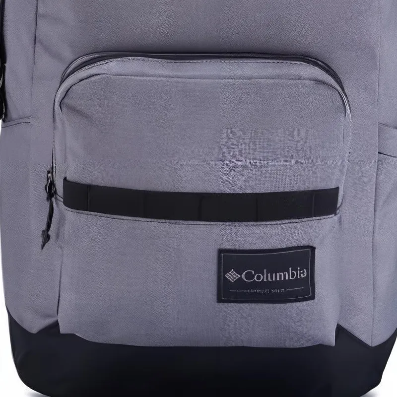 Columbia Fabric Backpack Unisex Gray-2