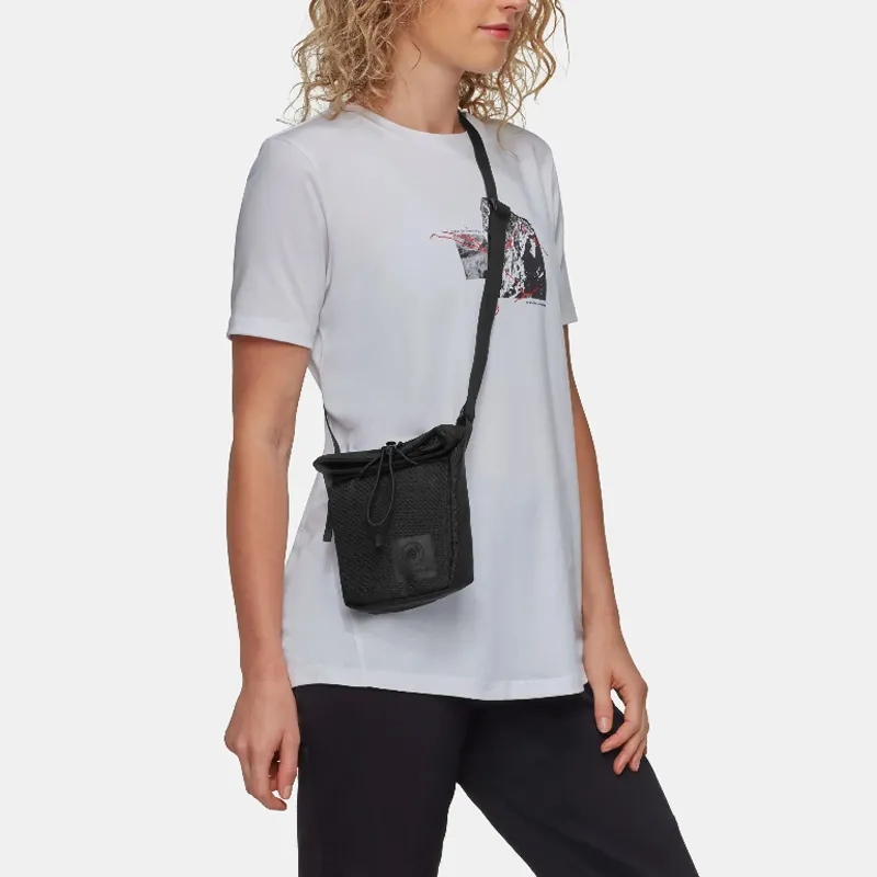 MAMMUT Waterproof Fabric Crossbody Bag, Shoulder Bag Unisex Black-2