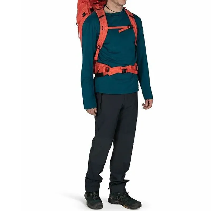 OSPREY 38L Outdoor Bags Recycled Nylon Mars Orange Unisex-4