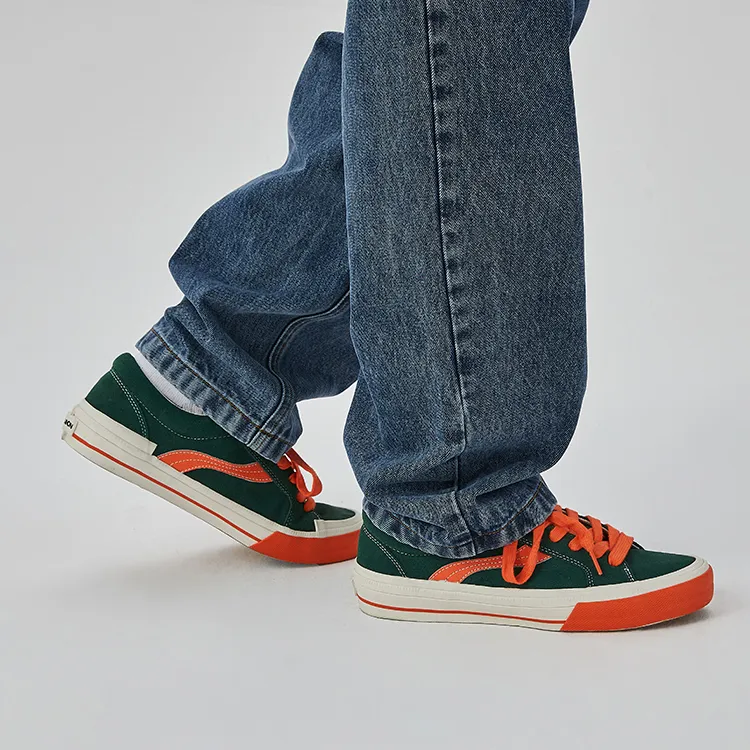 Odd CIRKUS x Vision Street Wear Astley Pro Low Top Skateboard Shoes Unisex Green-6