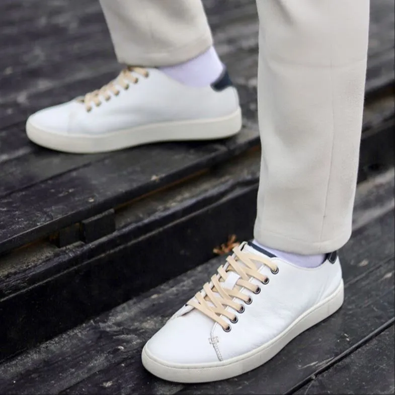 TIMOTHY&CO. Low-Top Casual Shoes Men's Blue White-5