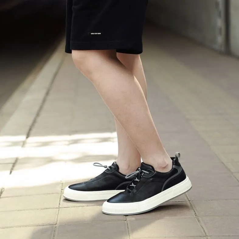 TIMOTHY&CO. Low-Top Casual Shoes Men's Black-6