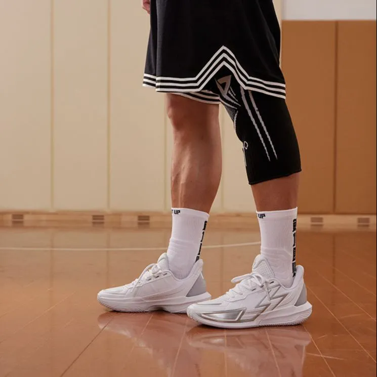 361° BIG3 4.0 PRM Basketball Shoes Men Low Top Silver-9