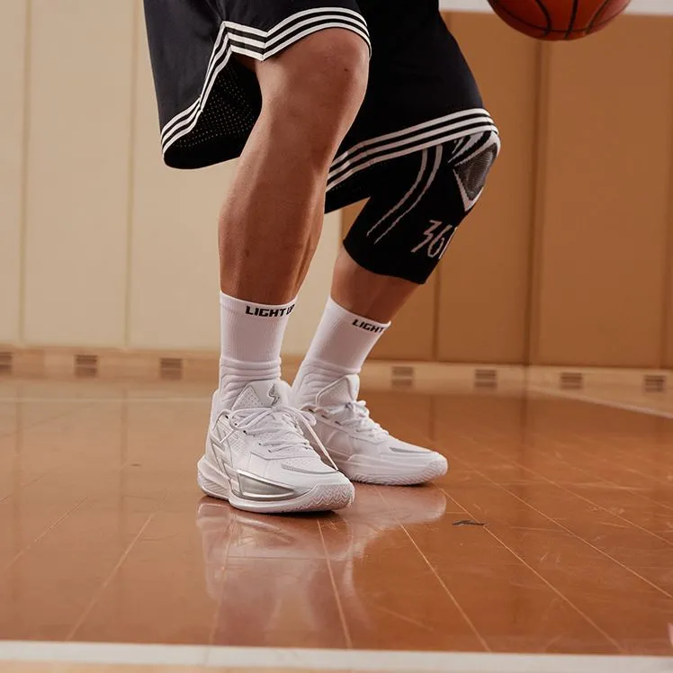 361° BIG3 4.0 PRM Basketball Shoes Men Low Top Silver-8