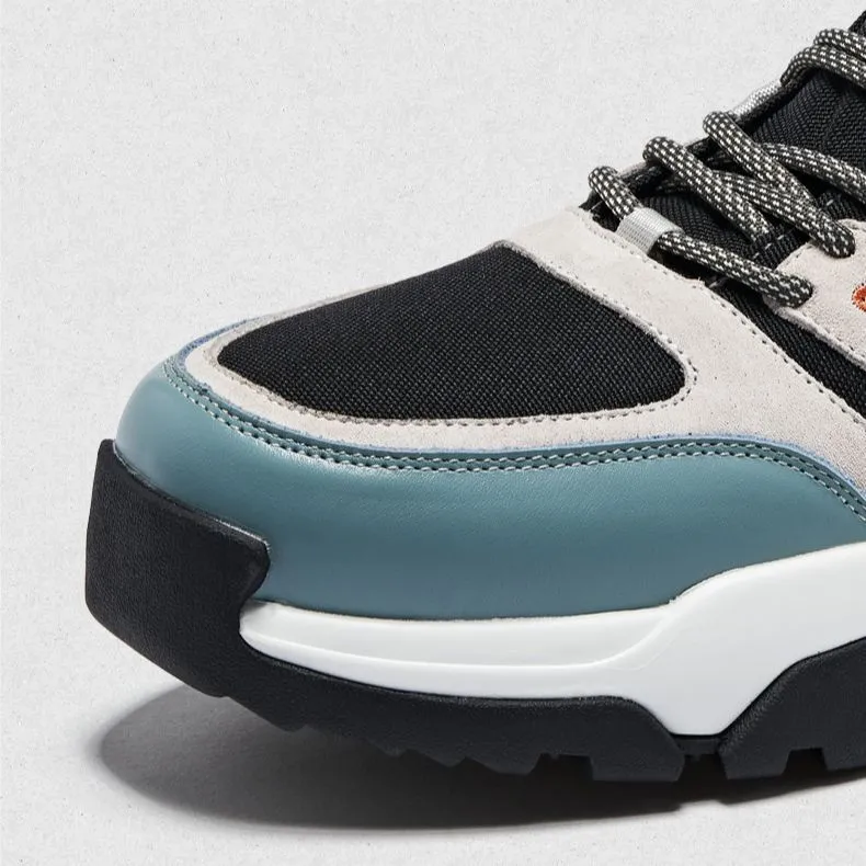 Lee Ankle Boots Men Light Gray/Silver Blue/Black-7