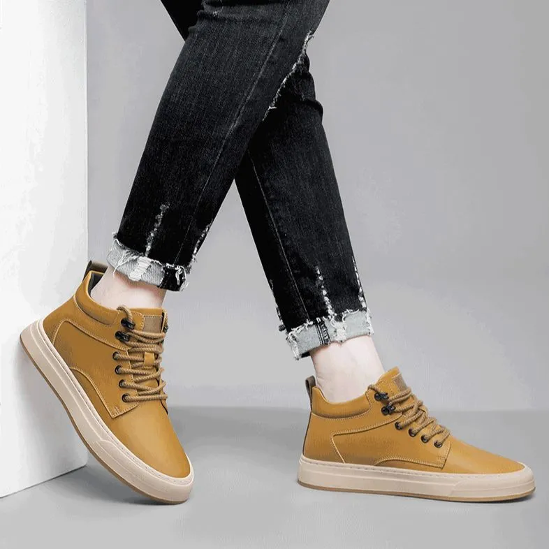 The Bull's House High-Top Skateboard Shoes Men's-16