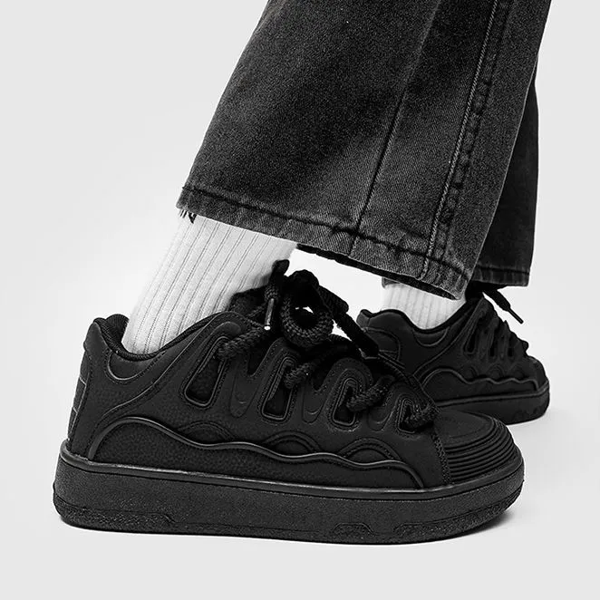 AD Wear-Resistant Low-Top Skateboard Shoes-15