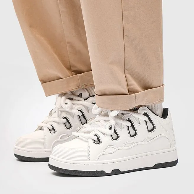 AD Wear-Resistant Low-Top Skateboard Shoes-9