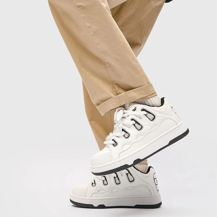 AD Wear-Resistant Low-Top Skateboard Shoes-8