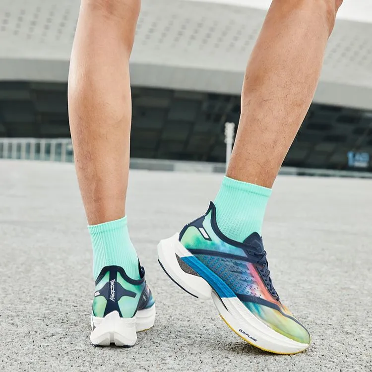 361° Speeding Shock Absorbing, Non Slip, Wear Resistant, Breathable And Lightweight Low Top Running Shoes Men's Teal-10