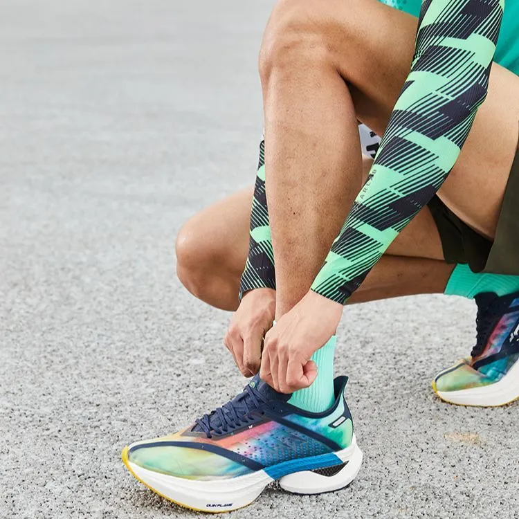 361° Speeding Shock Absorbing, Non Slip, Wear Resistant, Breathable And Lightweight Low Top Running Shoes Men's Teal-9