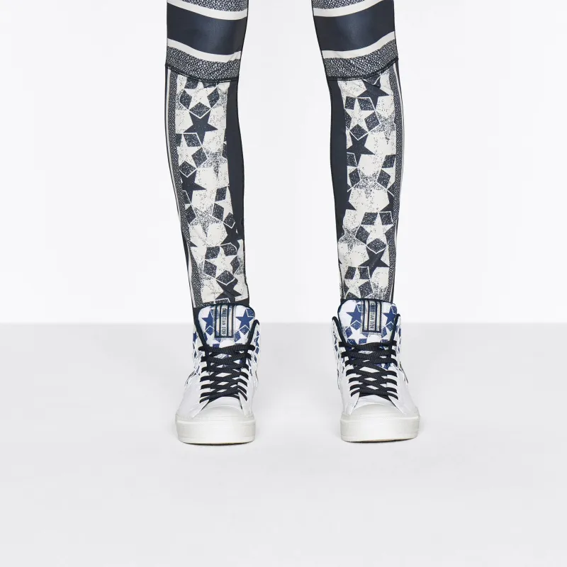 DIOR Women's Walk'N'DIOR Star Etoile High 'White Deep Blue'-6