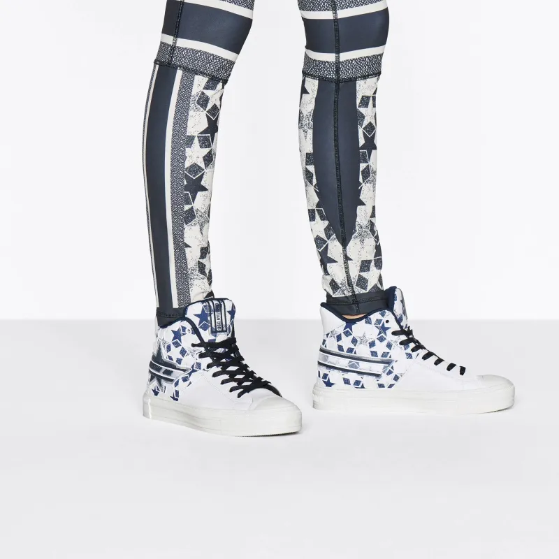 DIOR Women's Walk'N'DIOR Star Etoile High 'White Deep Blue'-5