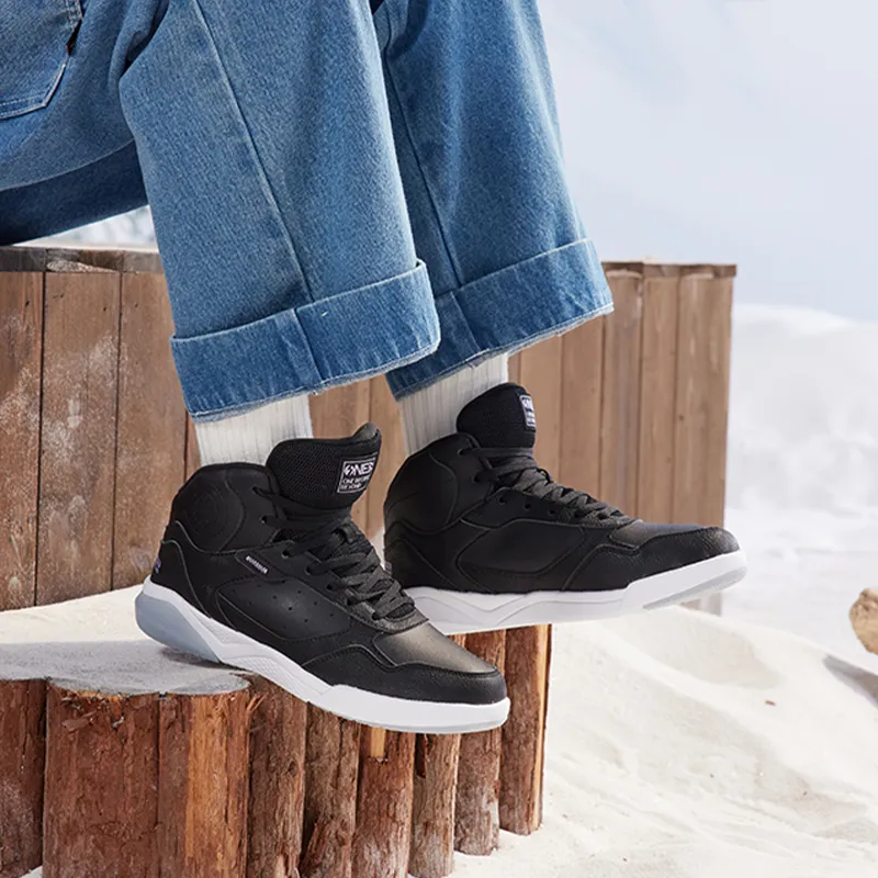 361° Winter Syndrome Warm Anti Slip And Wear Resistant High Top Winter Padded Skateboard Shoes Women's Raven-8