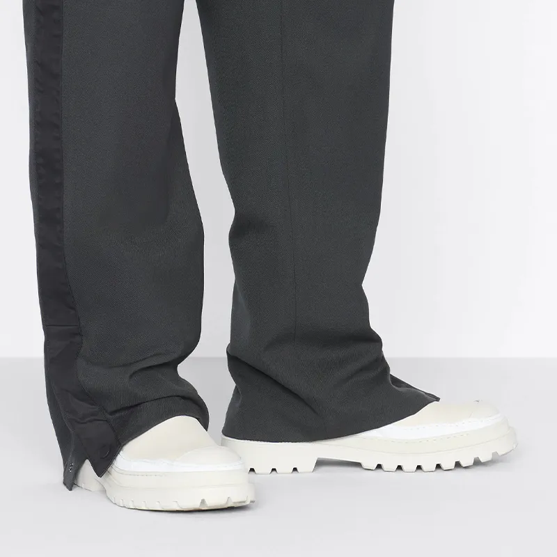 Sacai x DIOR And Sacai Chelsea Boots Men's Ecru-5