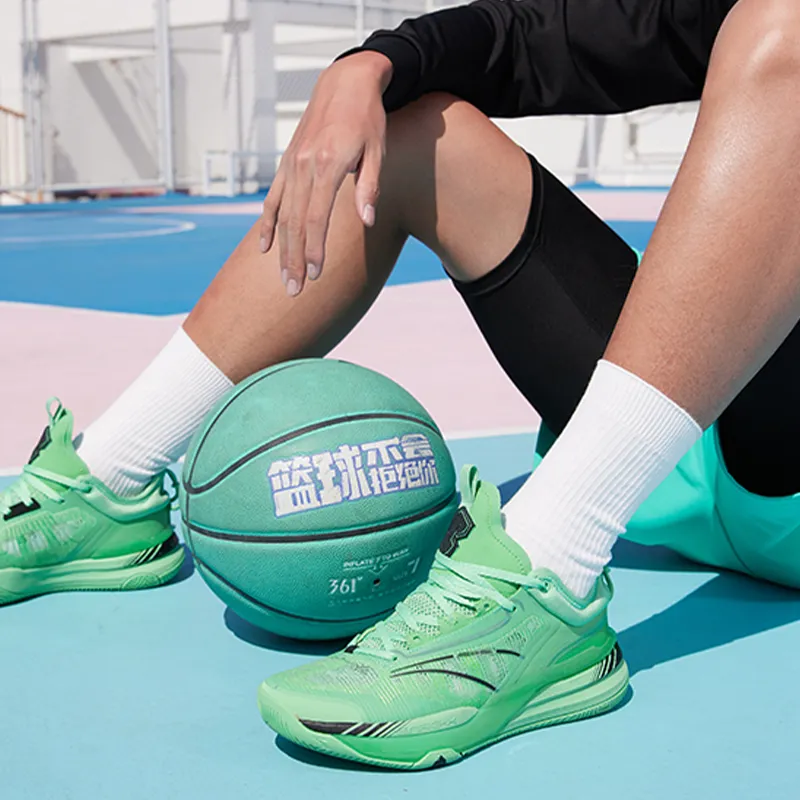 361° DVD1 SE Low Top Basketball Shoes Men's Green Black-10