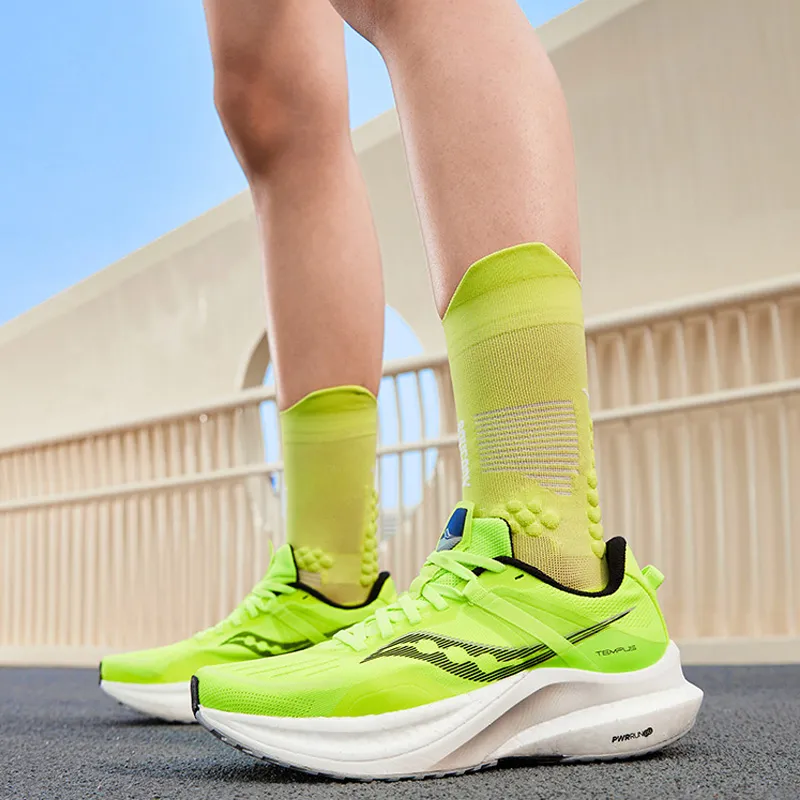 Saucony Tempus Running Shoes Women's Low Top Yellow-5