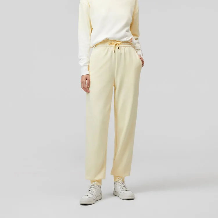 OVV Casual Pants Women's Light Yellow Solid Color A1-2