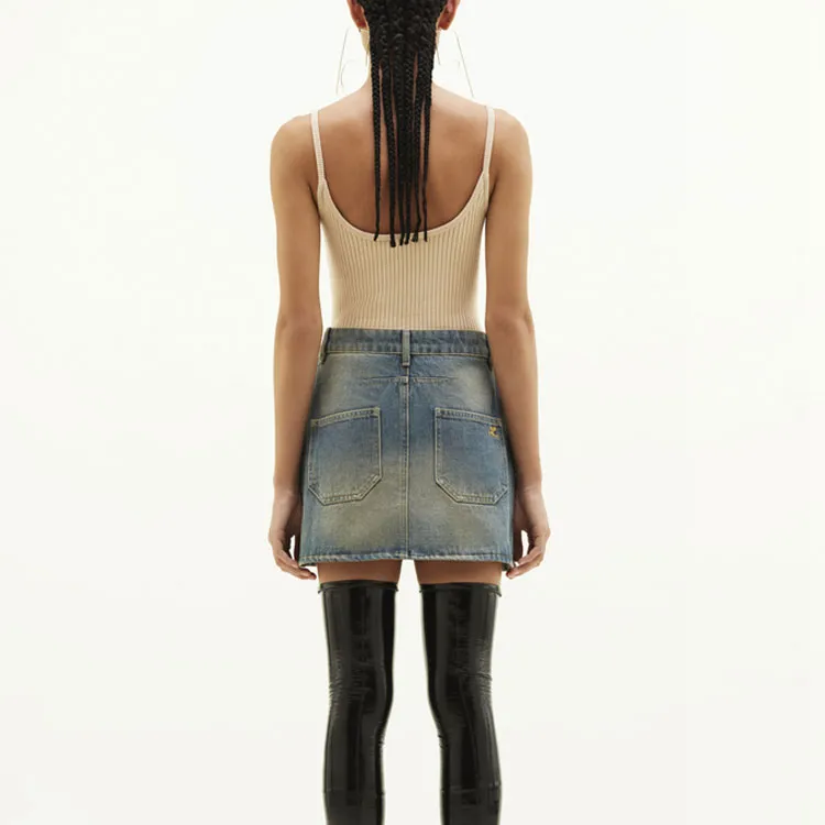 Courrèges Reedition Ribbed Top-2