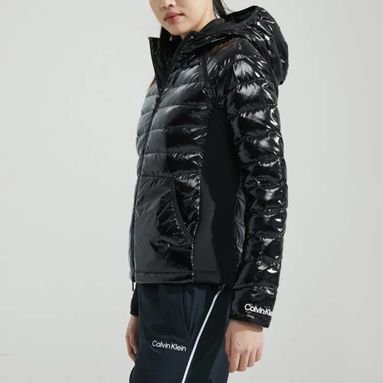 Calvin Klein Down Jackets Women's 001 Space Black-2