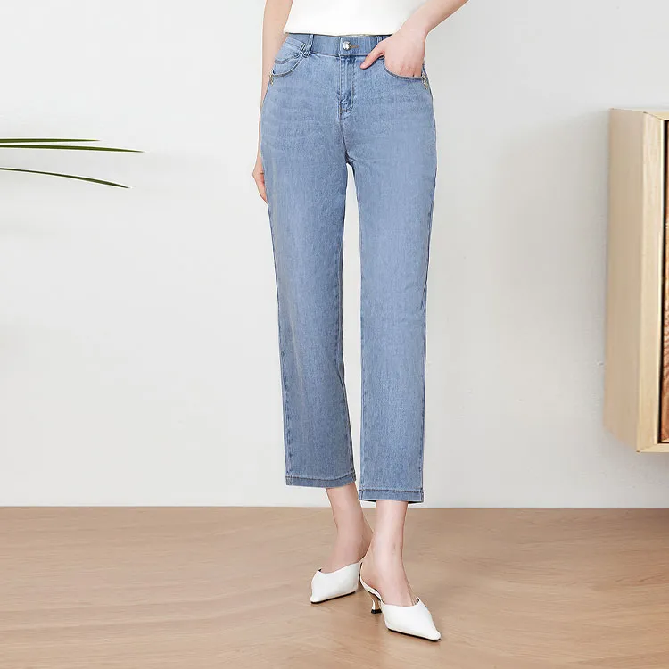 JZ. ANNAKRO Jeans Women's Blue-3