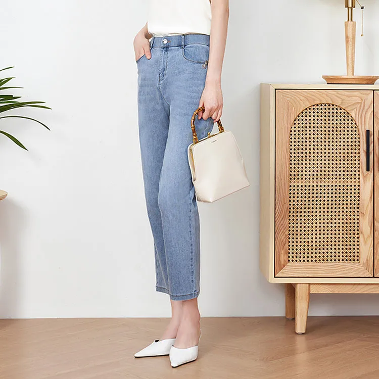 JZ. ANNAKRO Jeans Women's Blue-4