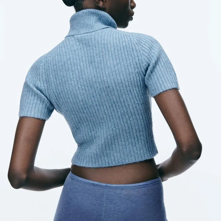ZARA Sweaters Women's Blue-3