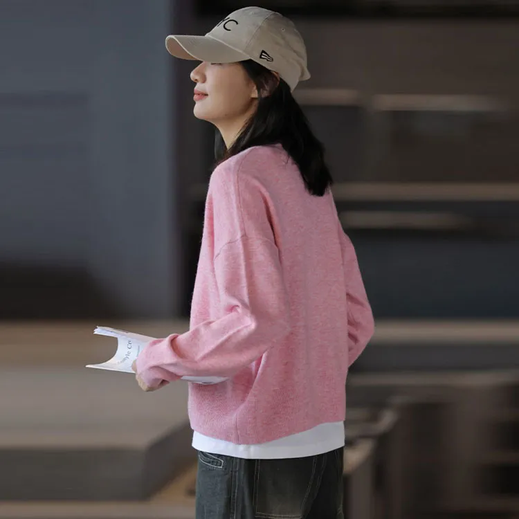 Dme Sweaters Women's Pink-2
