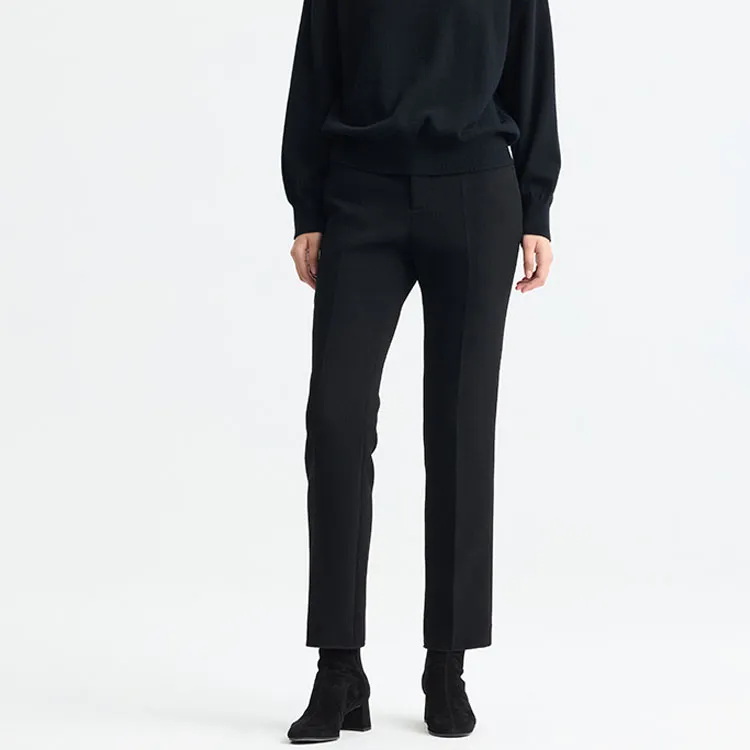 MS MIN Casual Pants Women's Black-1