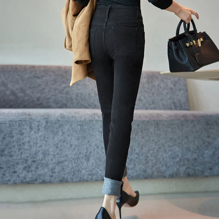 MT Jeans Women's Black-2