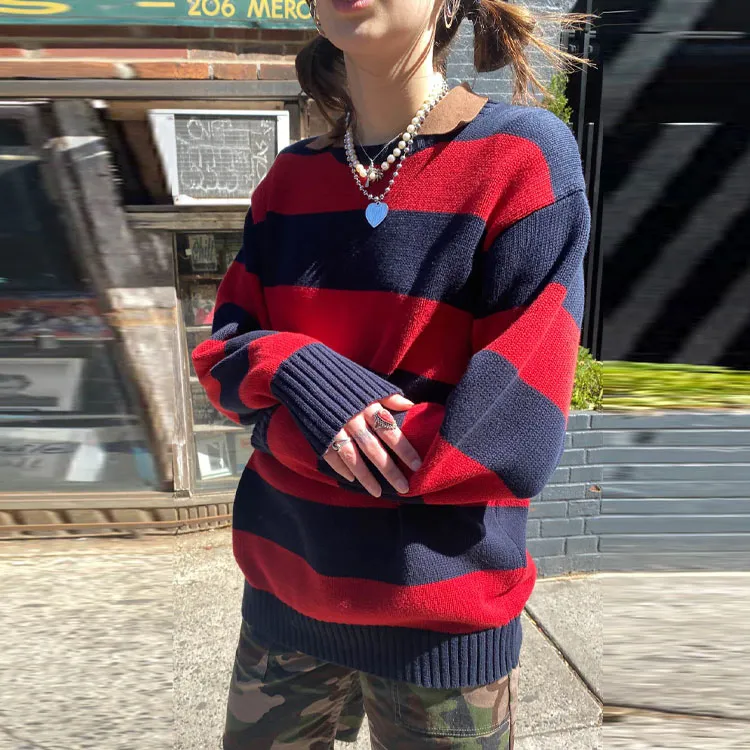 Brandy Melville Knitwear Women's Red Black-1