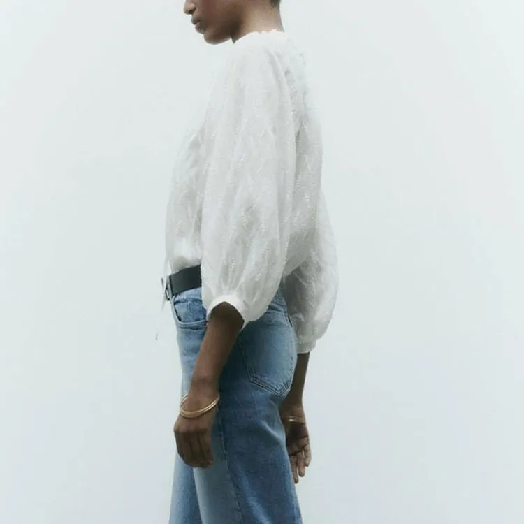 ZARA Shirts Women's White-4