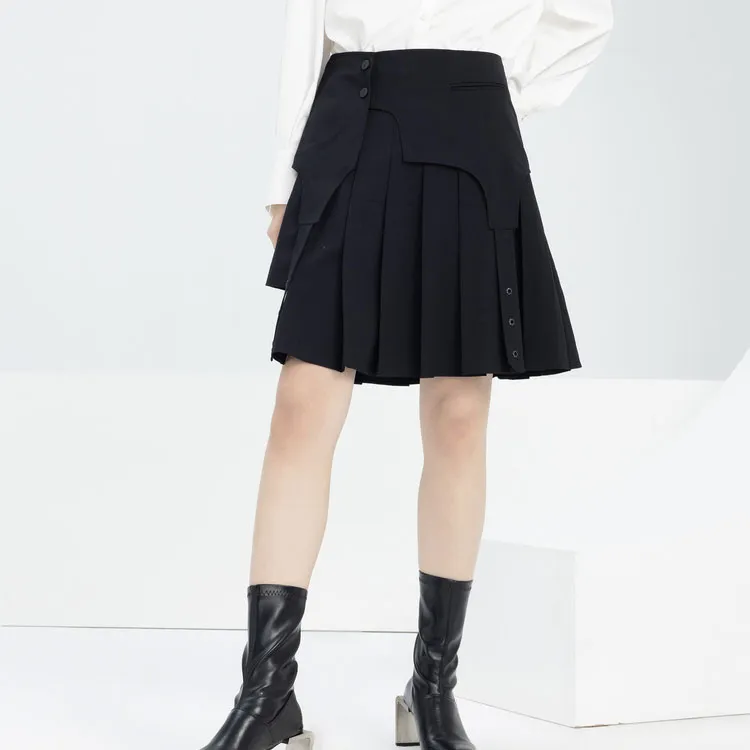 XG Casual Short Skirts Women's Black-2
