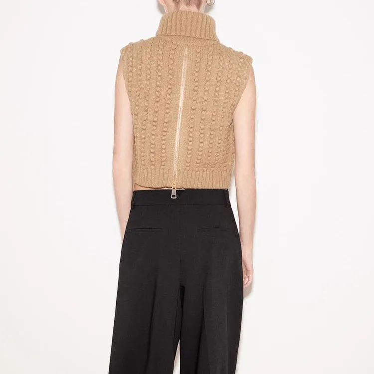 ZARA Knitwear Women's Light Camel-3