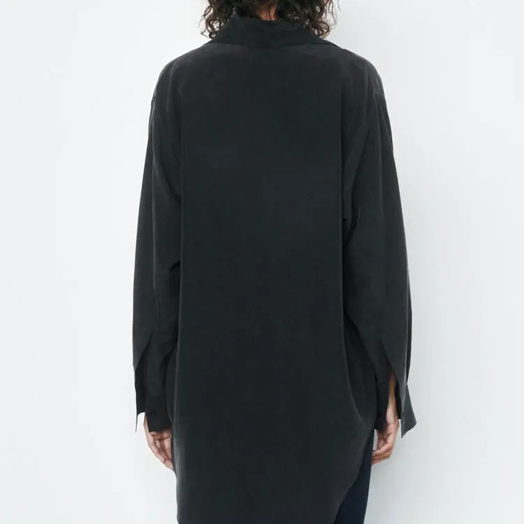 ZARA ZW Series Shirts Women's Black-2