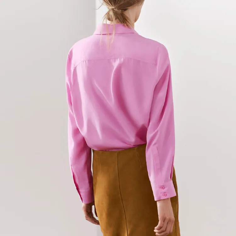 ZARA ZW Series Shirts Women's Pink-2