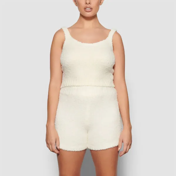 Skims Cozy Knit Tank Bone-1