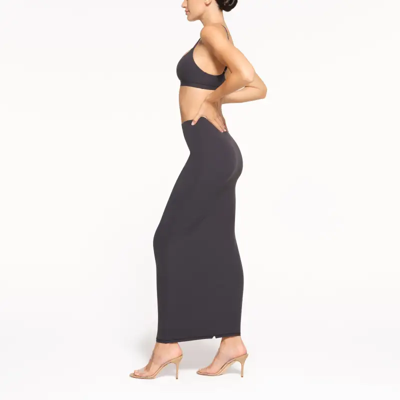 Skims Casual Long Skirts Women's GRAPHITE/Graphite-3