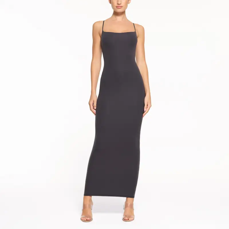 Skims Slip Dresses Women's GRAPHITE/Graphite-1